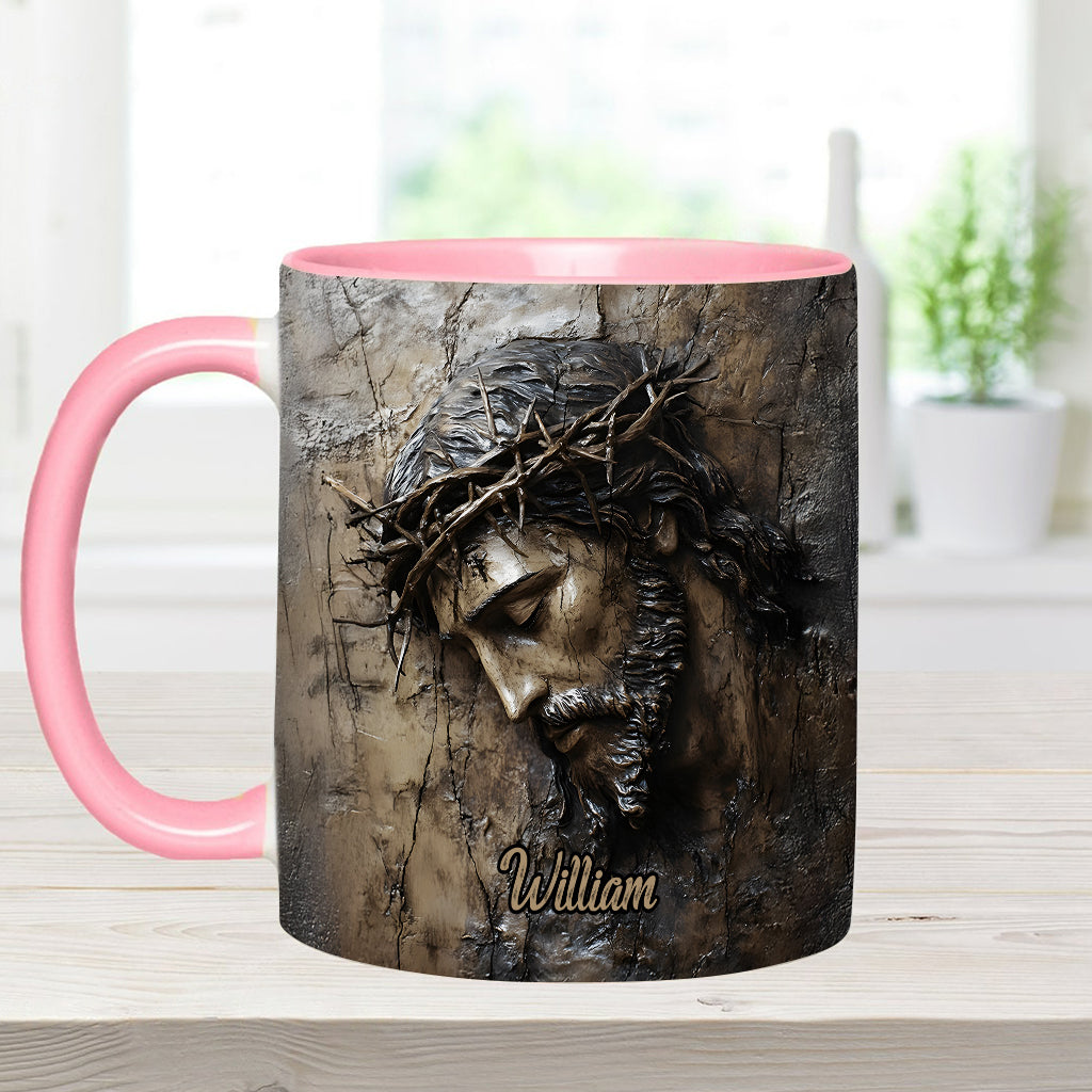 Faith Hope Love - Personalized Christian Accent Mug