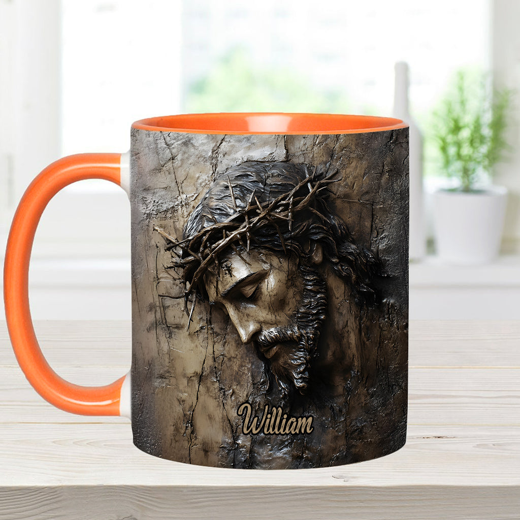 Faith Hope Love - Personalized Christian Accent Mug