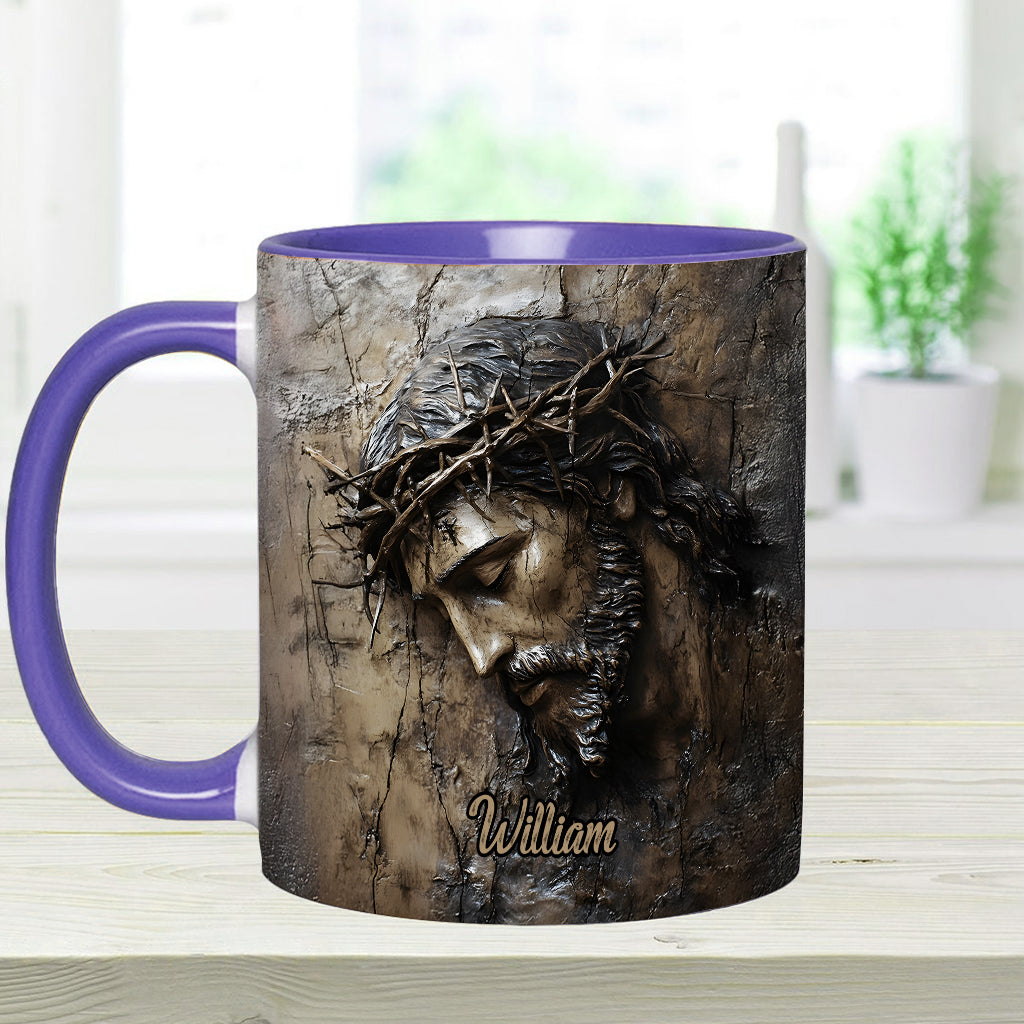 Faith Hope Love - Personalized Christian Accent Mug