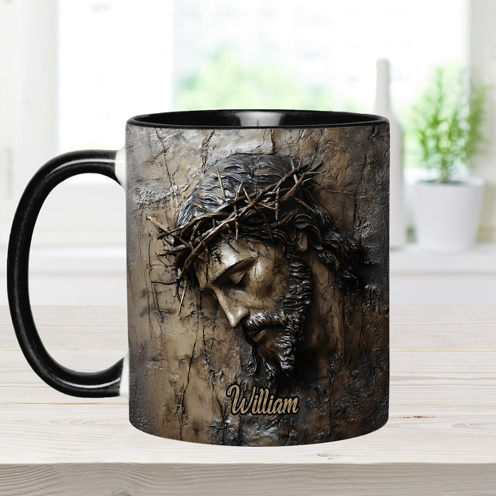 Faith Hope Love - Personalized Christian Accent Mug