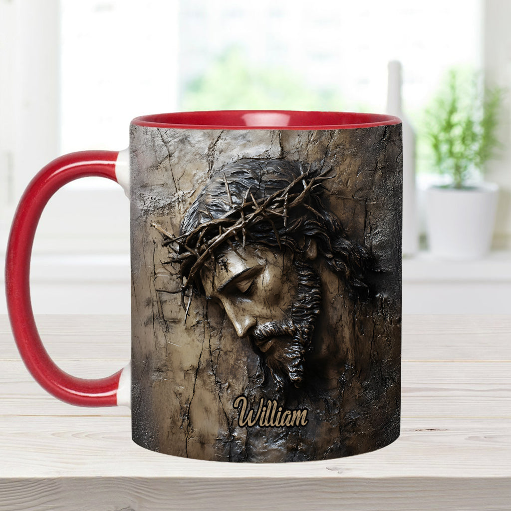 Faith Hope Love - Personalized Christian Accent Mug