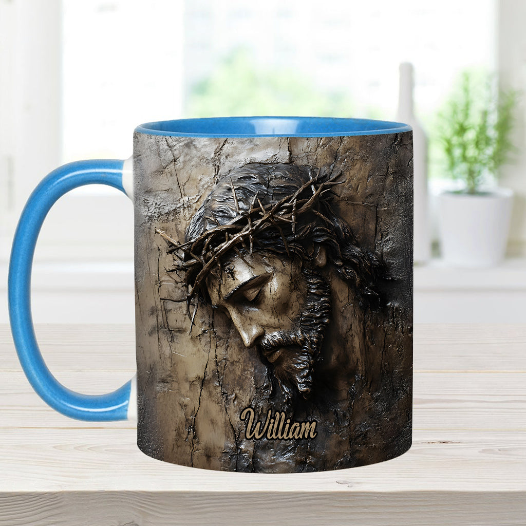 Faith Hope Love - Personalized Christian Accent Mug