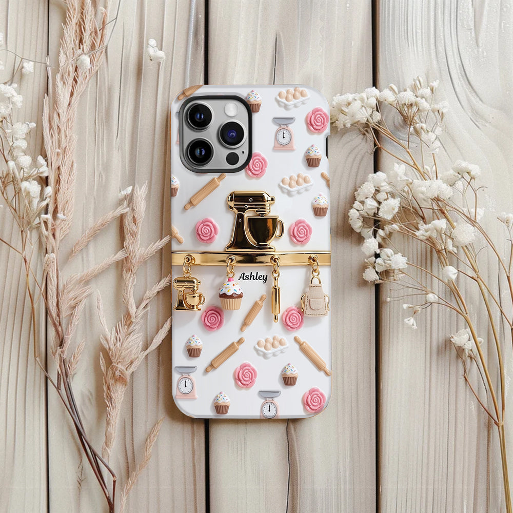 Baking Charms - Personalized Baking Full Print Phone Case