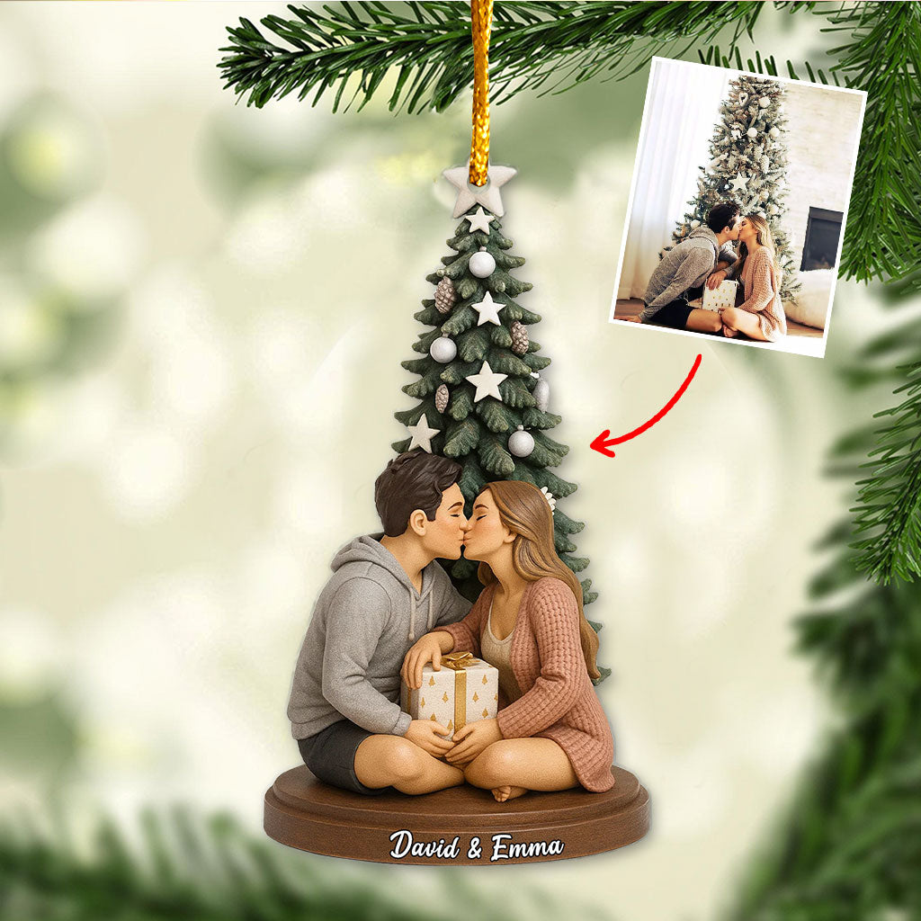 I Love You - Personalized Couple Ornament