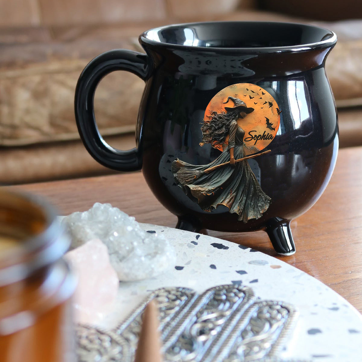 Mystic Witch - Personalized Witch Cauldron Mug