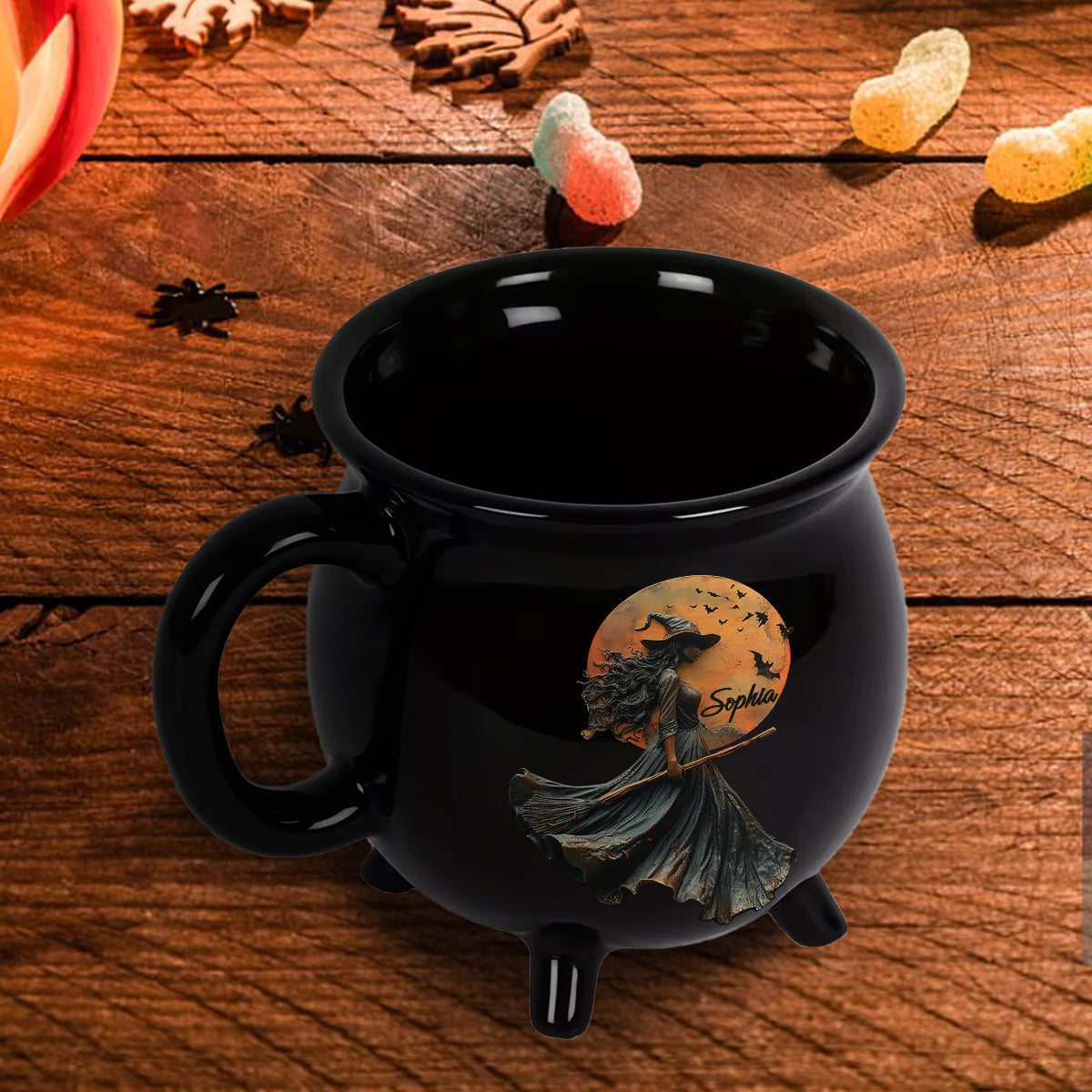 Mystic Witch - Personalized Witch Cauldron Mug