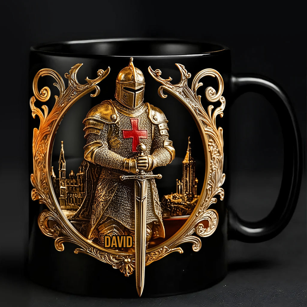 Knight Of God - Personalized Christian Mug