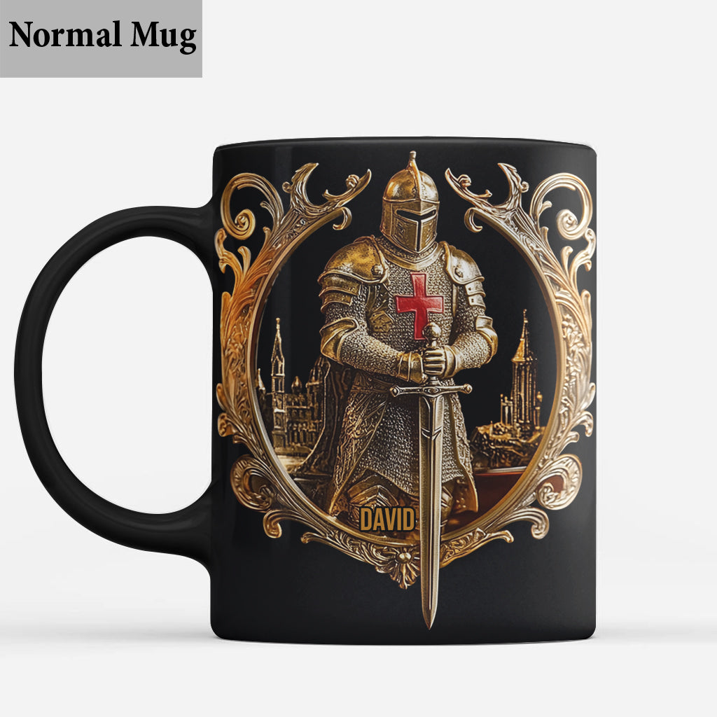 Knight Of God - Personalized Christian Mug