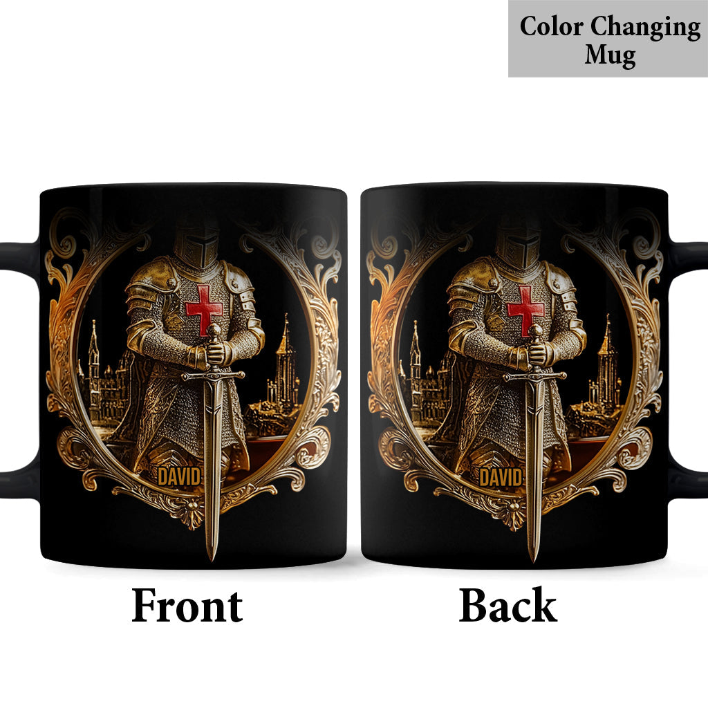 Knight Of God - Personalized Christian Mug