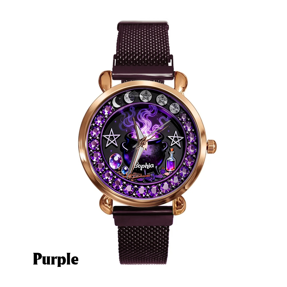 Magical Witch - Personalized Witch Women Hand Watch