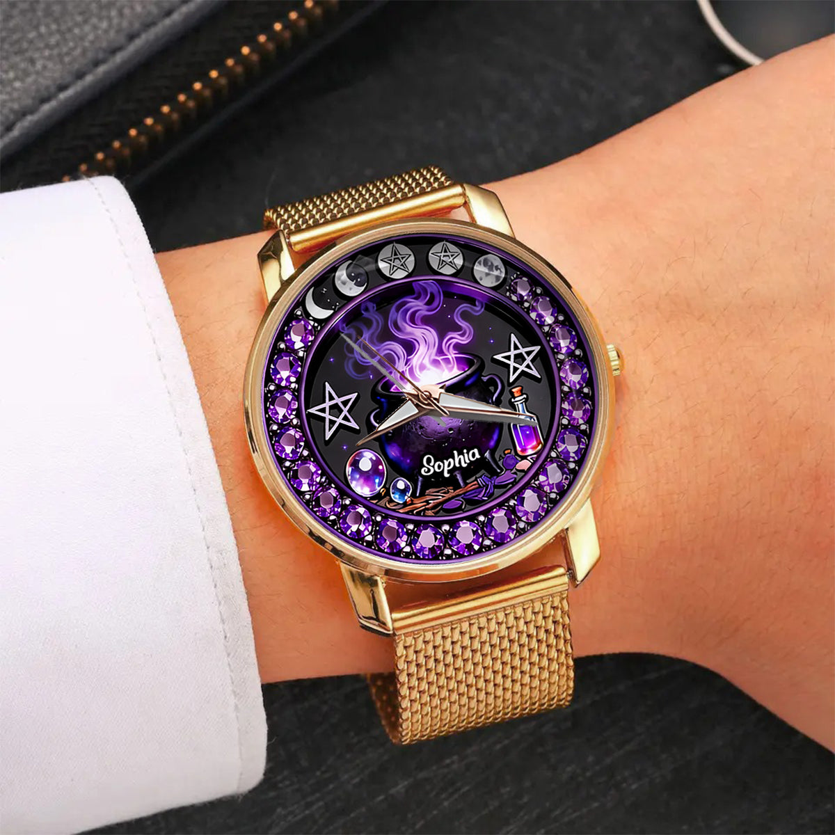 Magical Witch - Personalized Witch Women Hand Watch