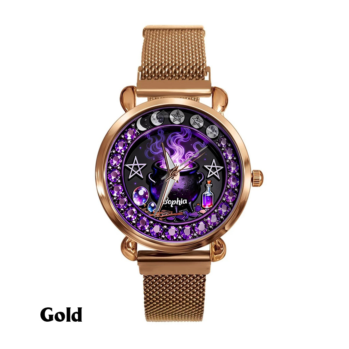 Magical Witch - Personalized Witch Women Hand Watch