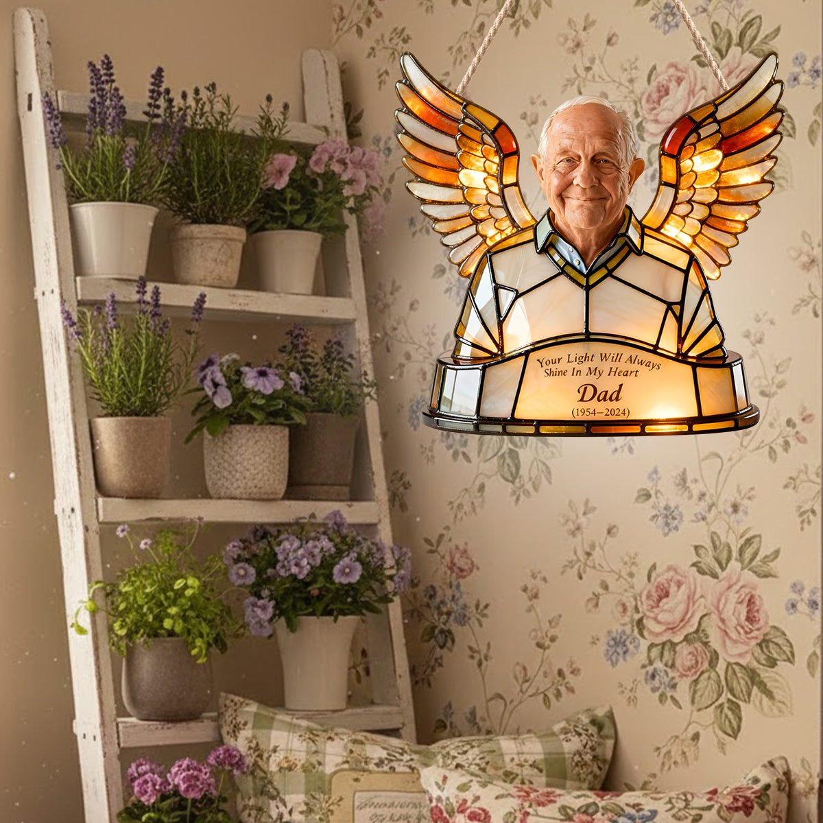 Your Light Will Always Shine - Personalized Memorial LED Light Acrylic Sign