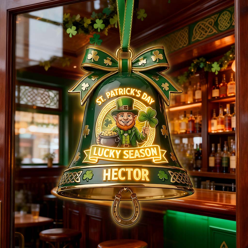 Lucky Season - Personalized Irish LED Light Acrylic Sign