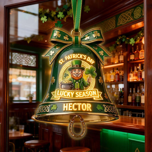 Lucky Season - Personalized Irish LED Light Acrylic Sign