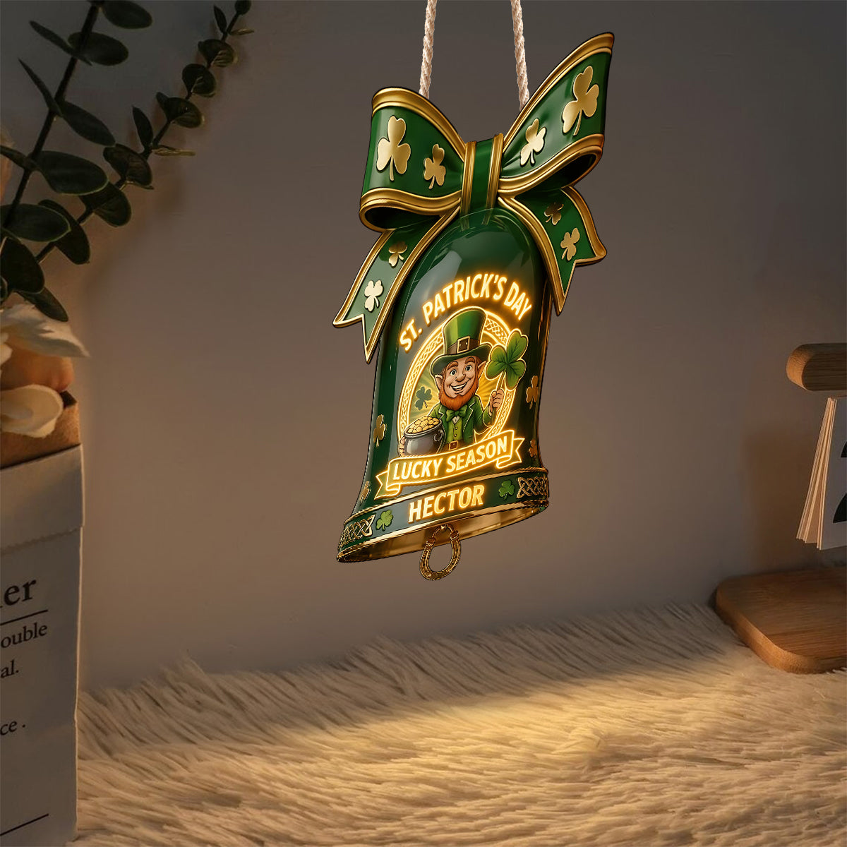 Lucky Season - Personalized Irish LED Light Acrylic Sign