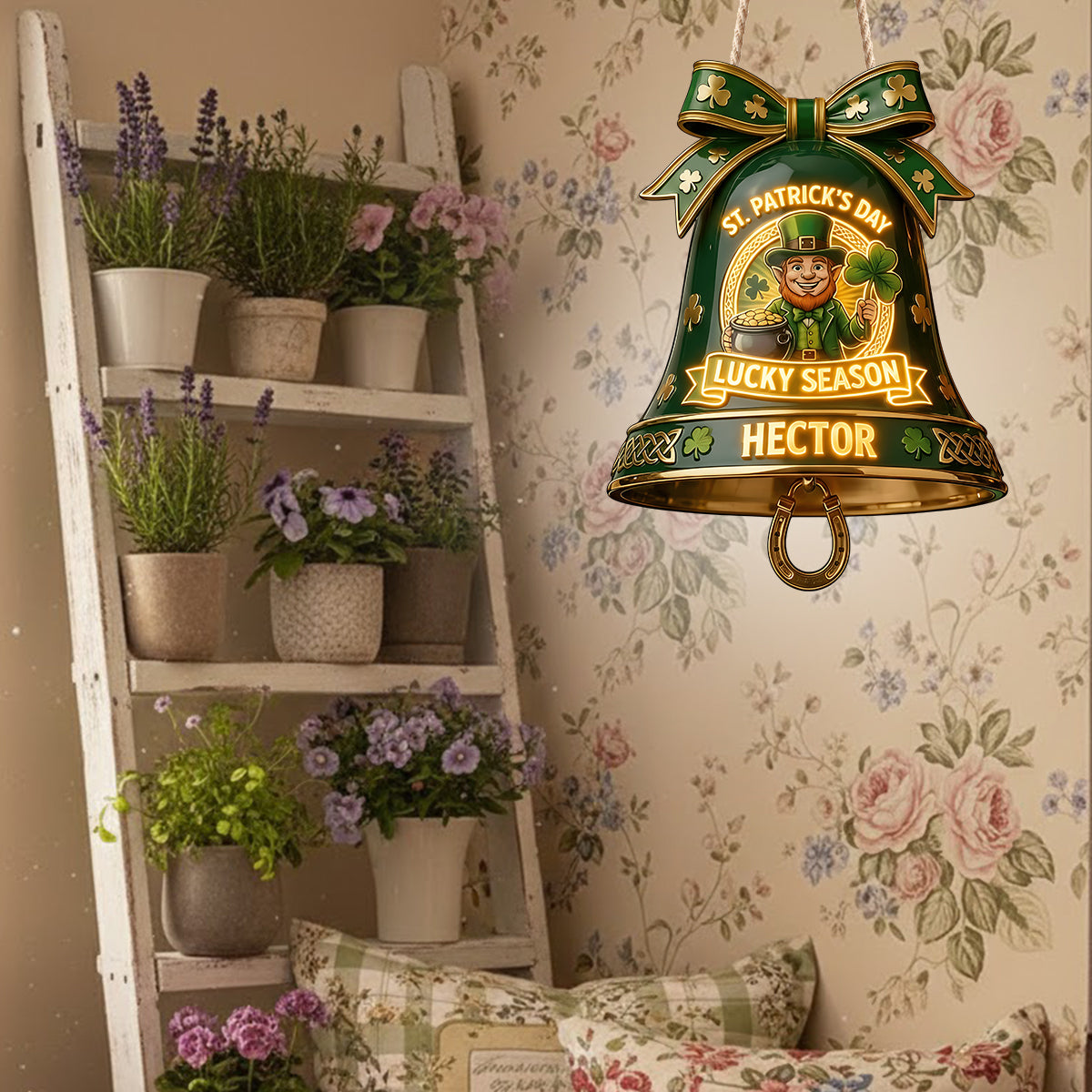 Lucky Season - Personalized Irish LED Light Acrylic Sign