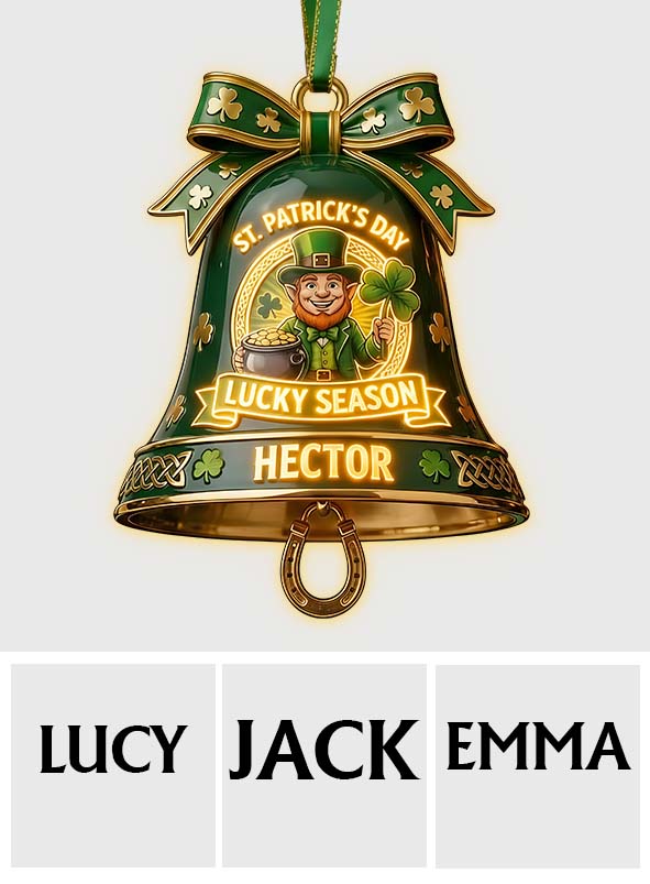 Lucky Season - Personalized Irish LED Light Acrylic Sign