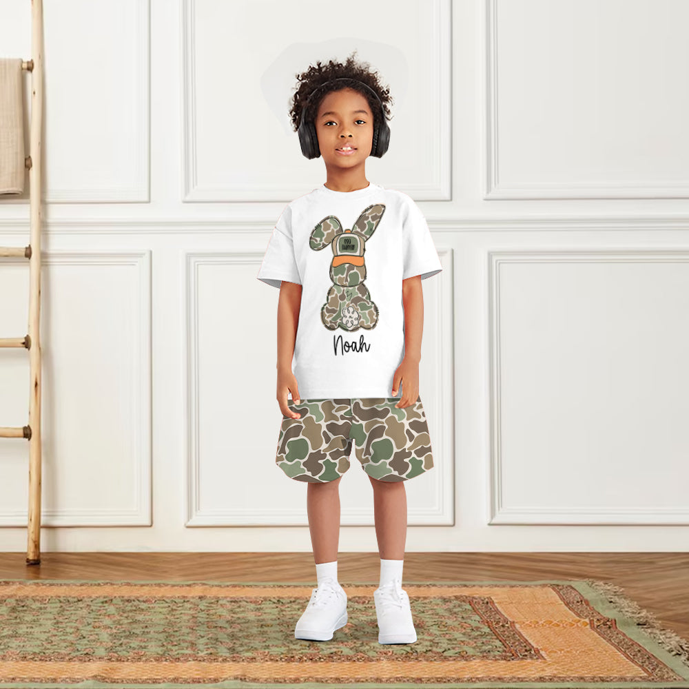 Egg Hunter - Personalized Kid T-shirt & Shorts