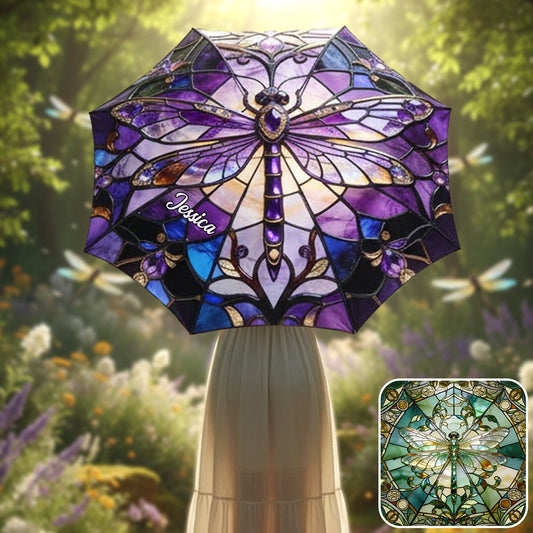 Majestic Dragonfly - Personalized Dragonfly Umbrella