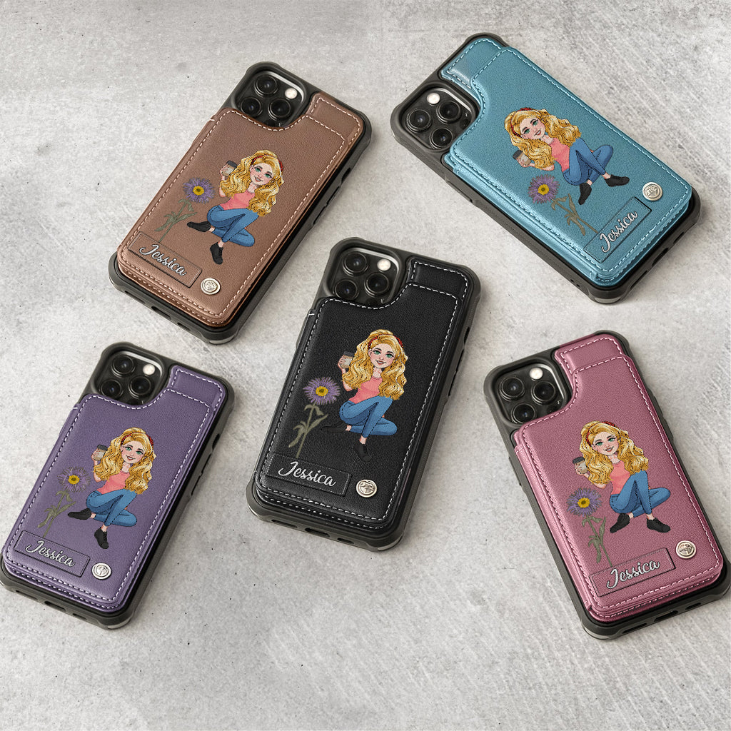 Gift For Friends Birth Month - Personalized Bestie Wallet Phone Case