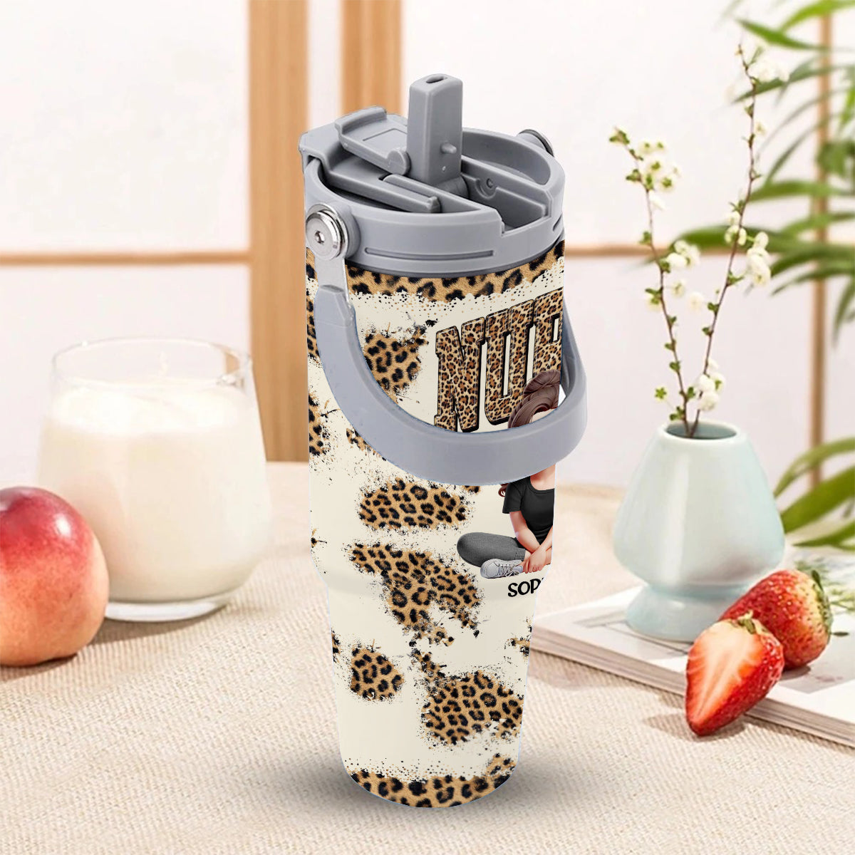 Nurse Life - Personalized Nurse Tumbler With Grip Handle