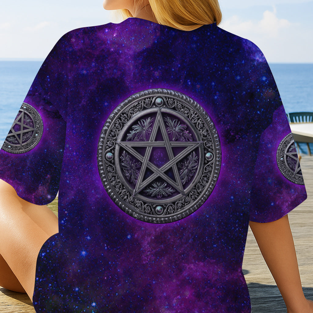 Witch Symbol - Personalized Witch All Over Shirt