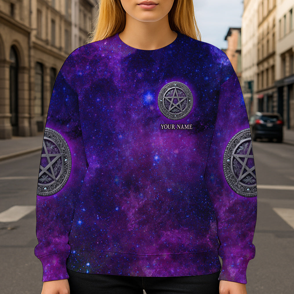 Witch Symbol - Personalized Witch All Over Shirt