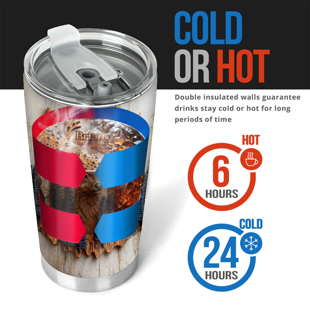 Love Hunting - Personalized Hunting Tumbler