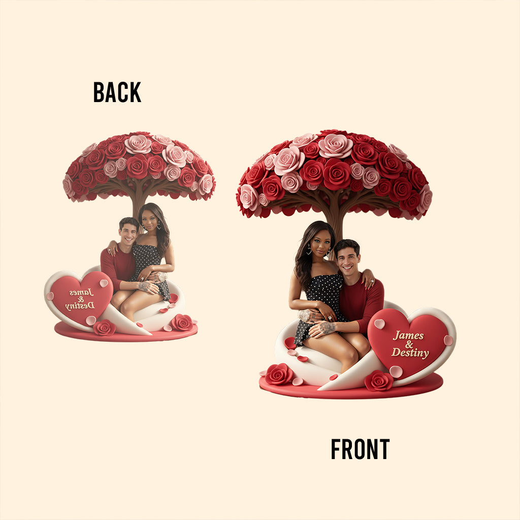 Custom From Any Photo - Personalized Couple Custom Shaped Acrylic Plaque