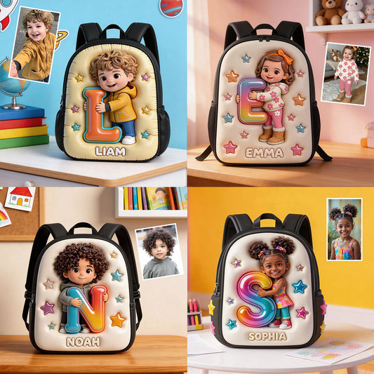 Custom Any Photo - Personalized Kid Multifunctional Backpack