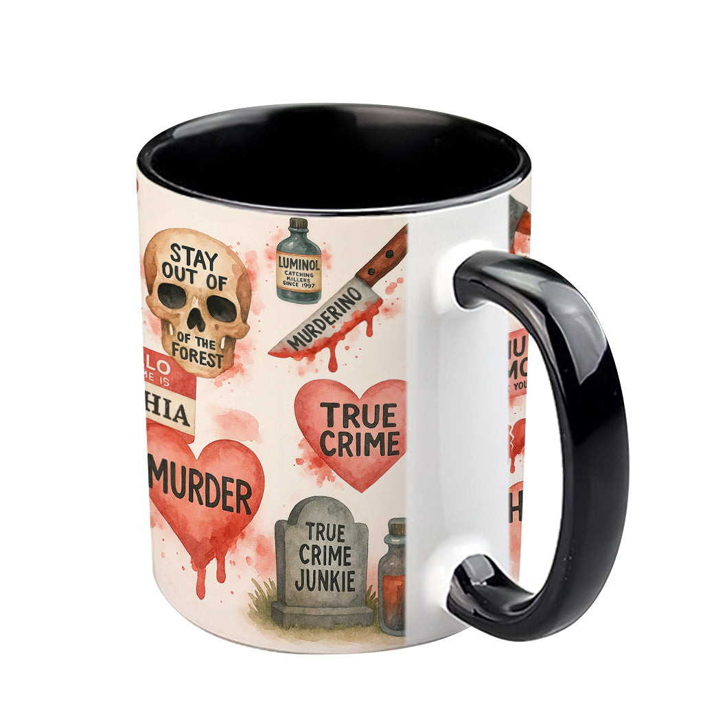 True Crime Lover - Personalized True Crime Accent Mug