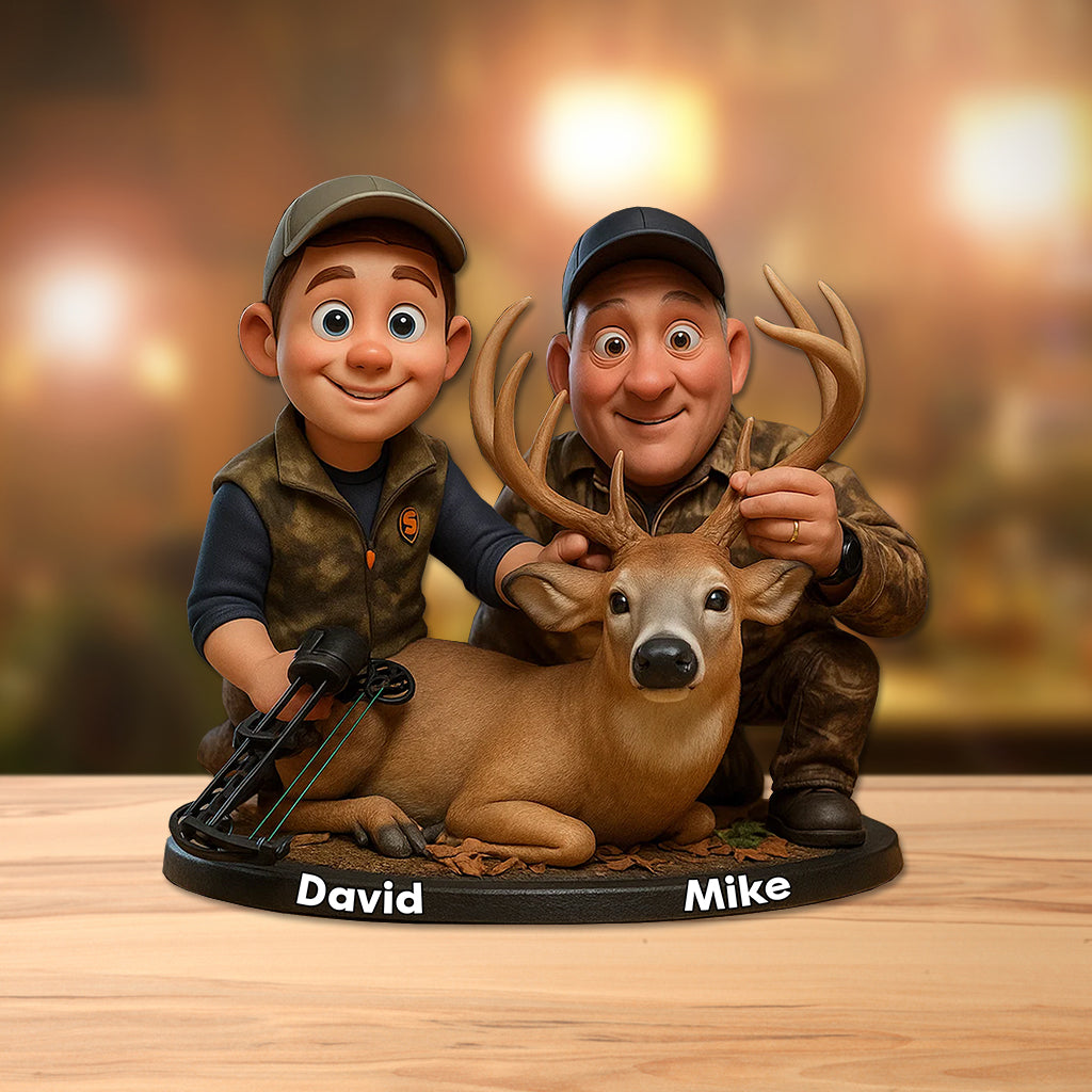 Hunting Life - Personalized Hunting Custom Shaped Acrylic Plaque