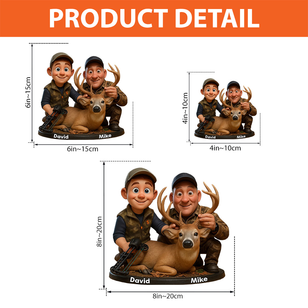 Hunting Life - Personalized Hunting Custom Shaped Acrylic Plaque