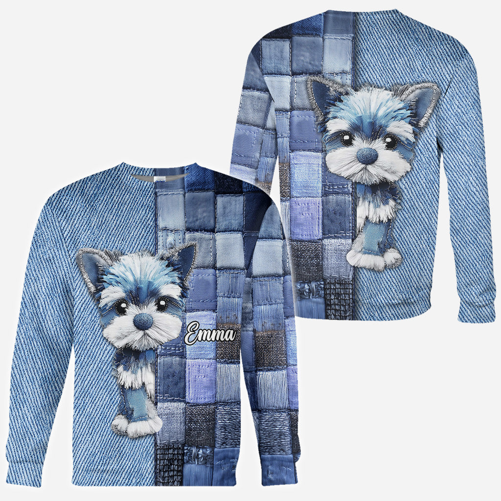 Love Yorkshire Terriers - Personalized Dog All Over Shirt