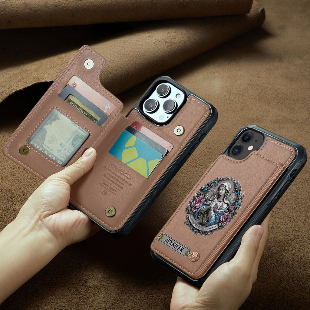 Eternal Faith - Personalized Christian Wallet Phone Case