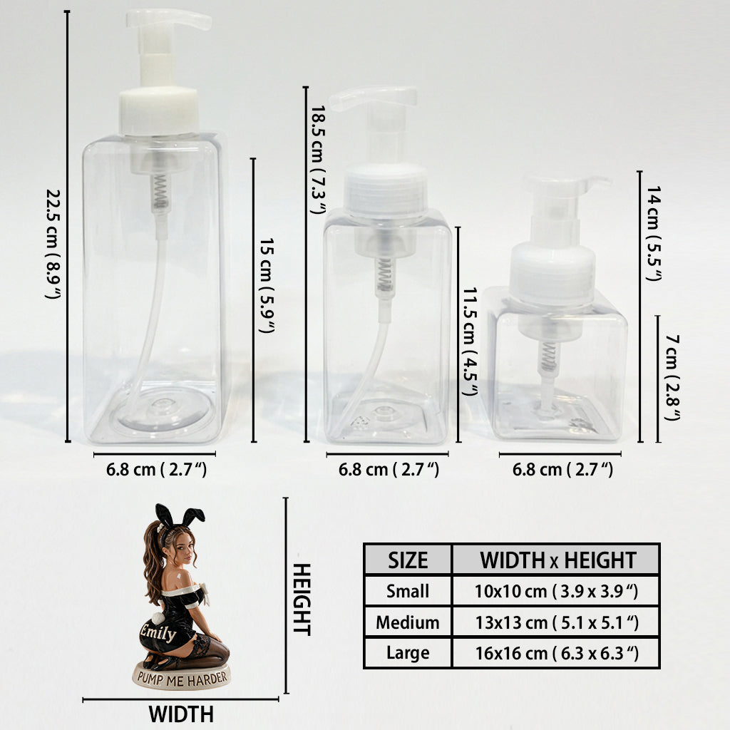 Pump Me Harder - Personalized Spicy Couple Pump Dispenser