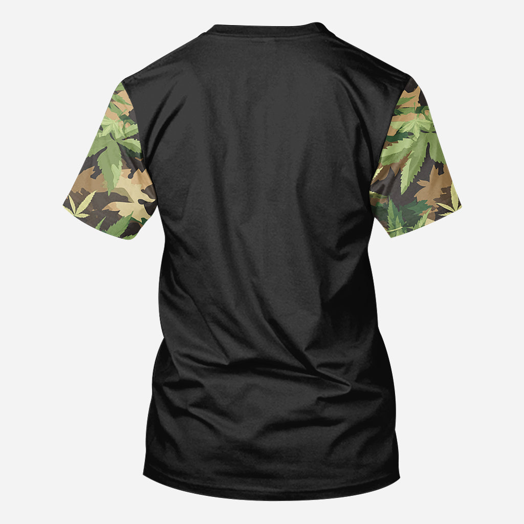 Dopest Dad Ever - Personalized Weed All Over Shirt