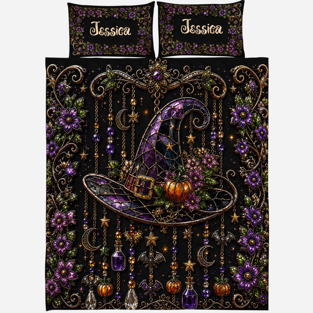 The Witch - Personalized Witch Quilt Set