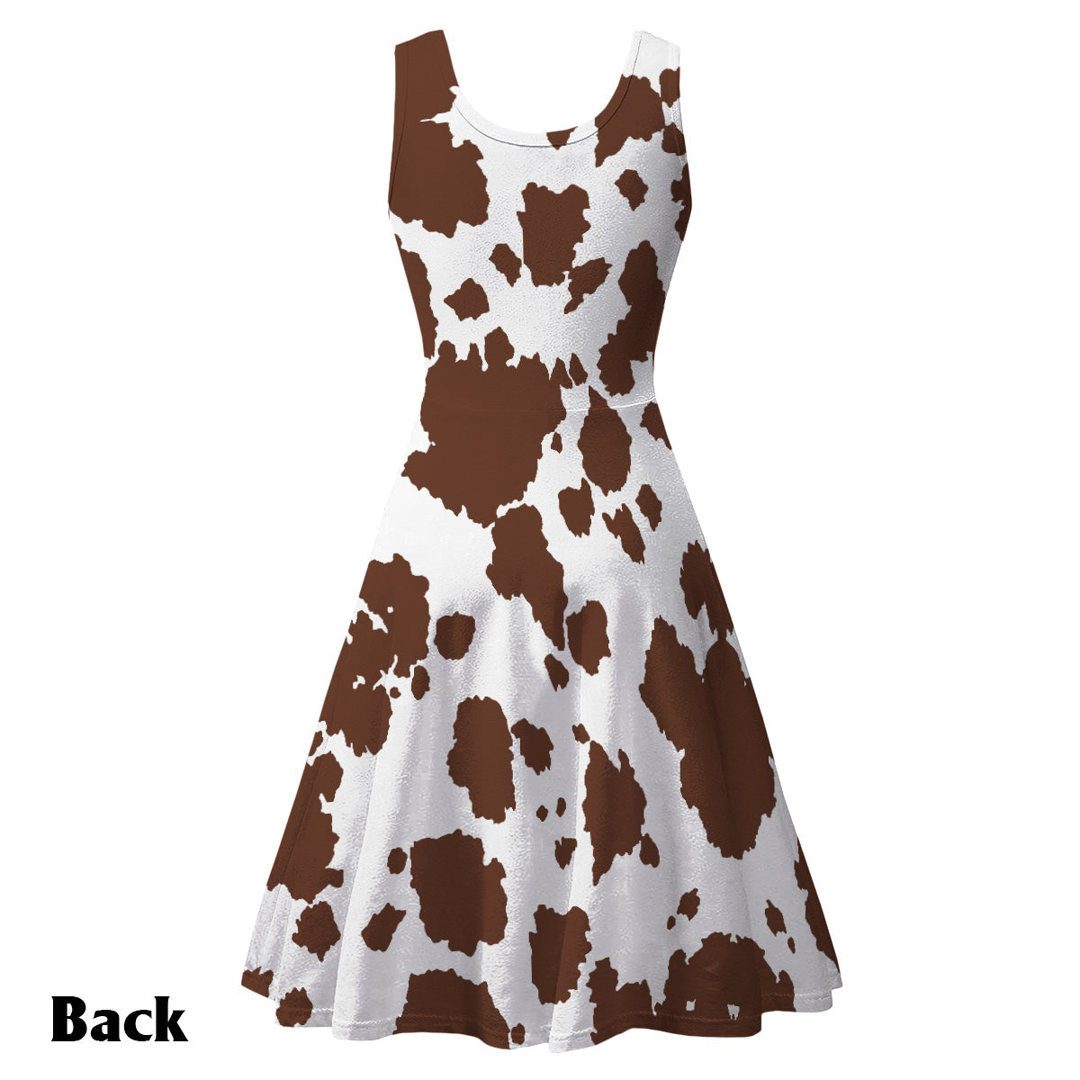 Just A Girl Who Loves Highland Cows - Personalized Highland Cow Sleeveless Dress