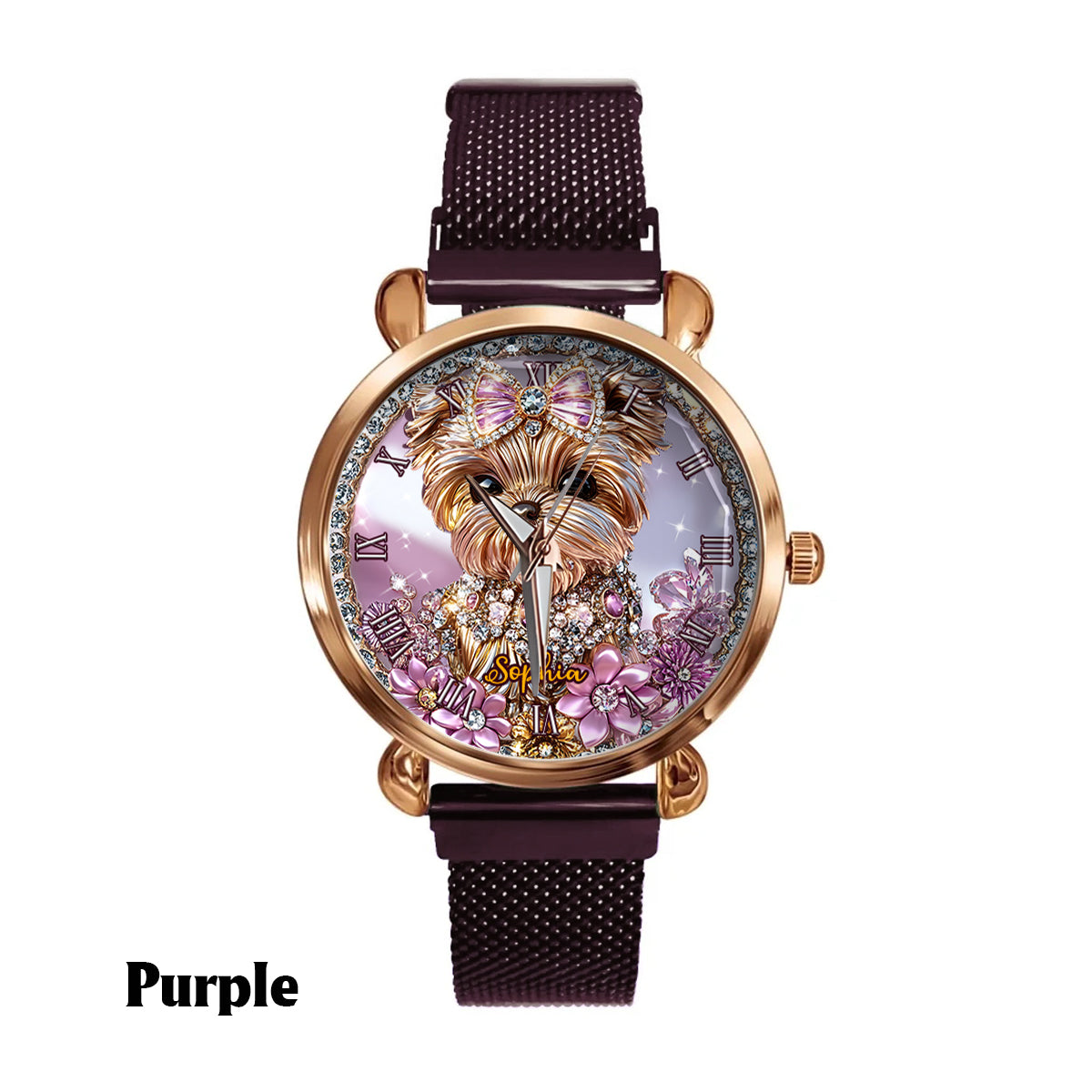 Yorkshire Terrier Lover - Personalized Dog Women Hand Watch