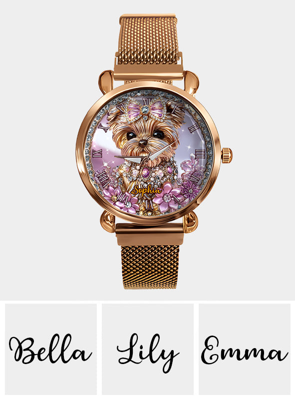 Yorkshire Terrier Lover - Personalized Dog Women Hand Watch