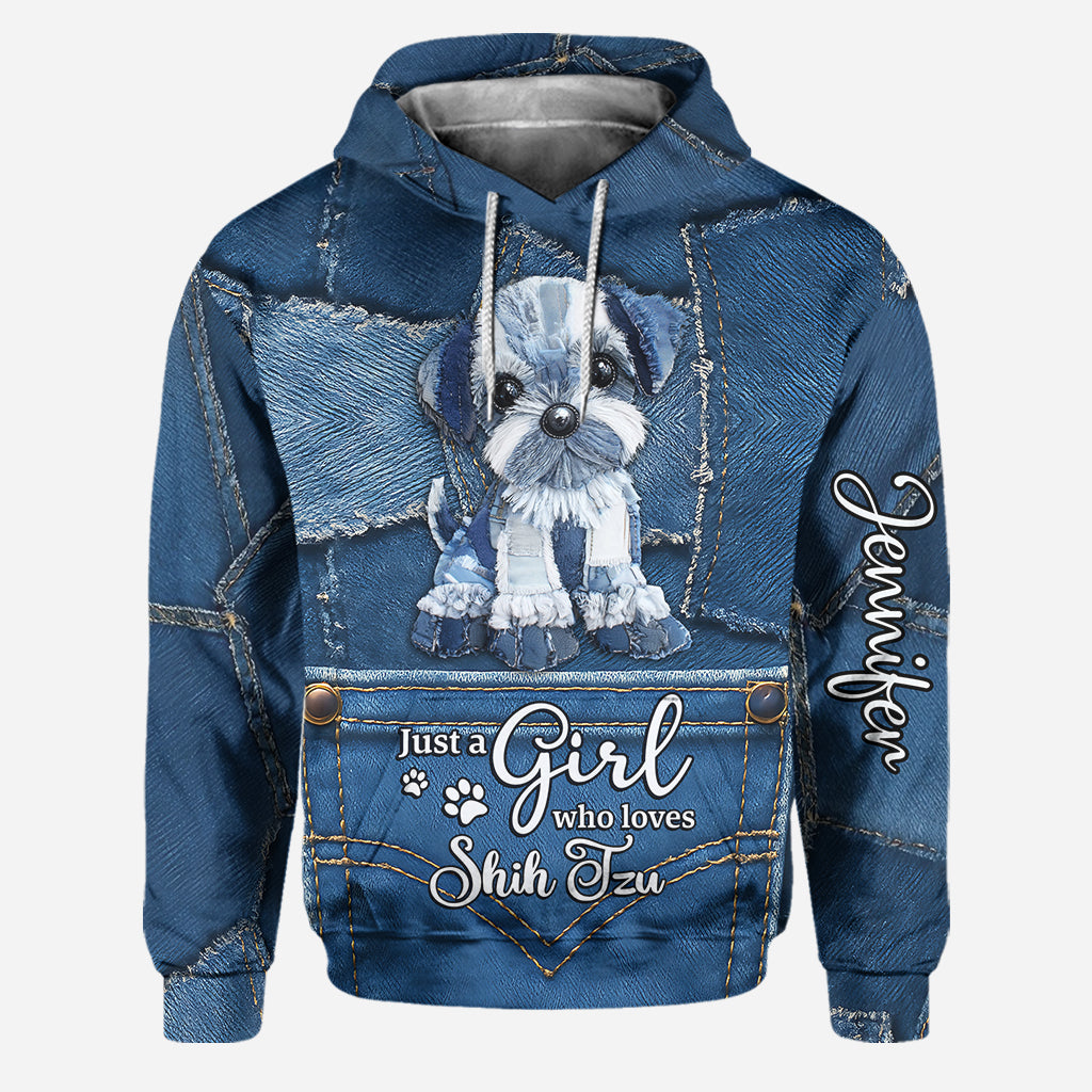Love Shih Tzu - Personalized Dog Hoodie and Leggings