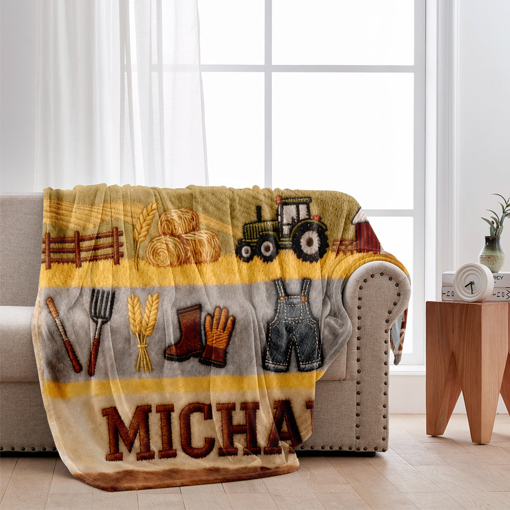 Farmer Life - Personalized Farmer Blanket