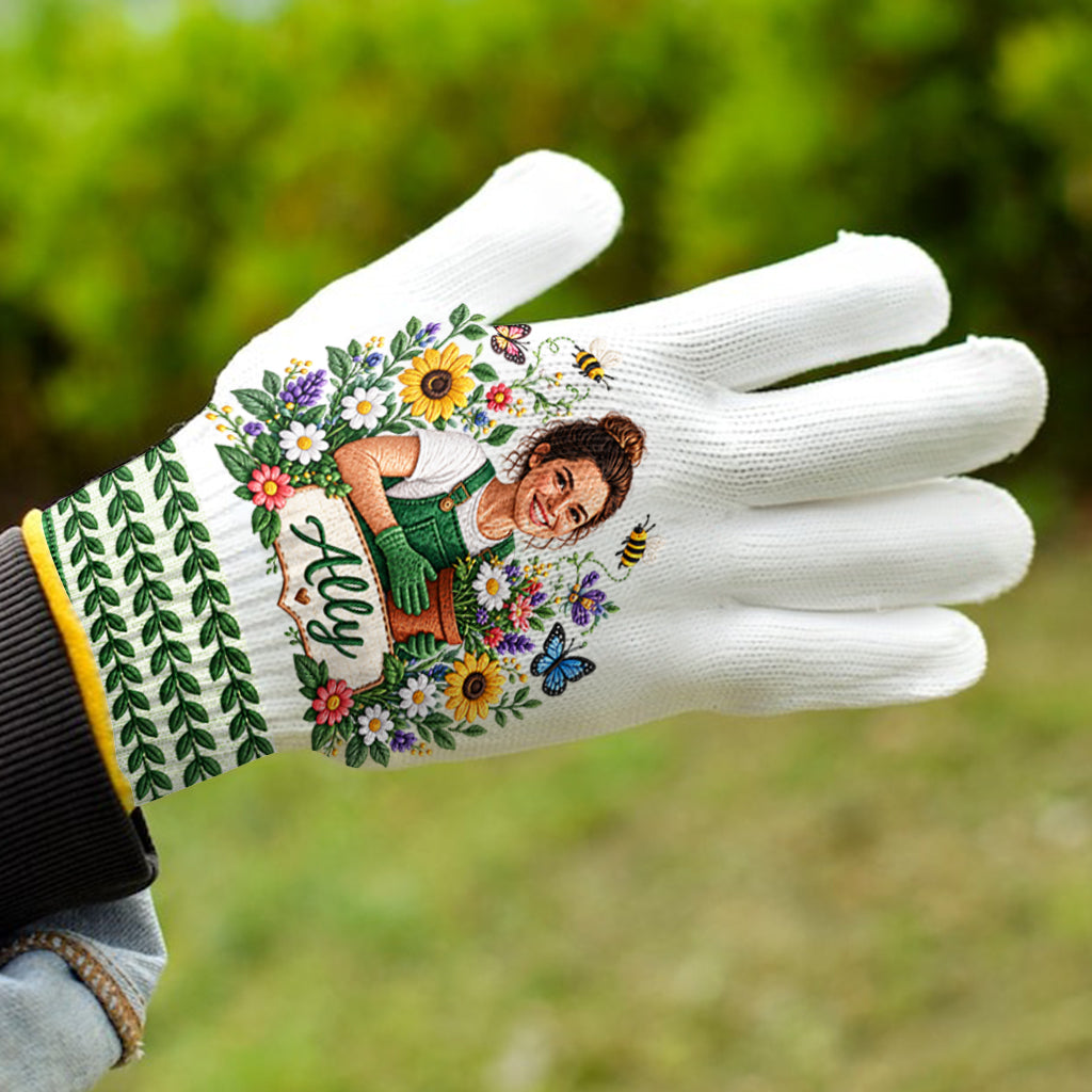 Gardening Lovers, Gift for Gardener - Personalized Gardening Garden Gloves