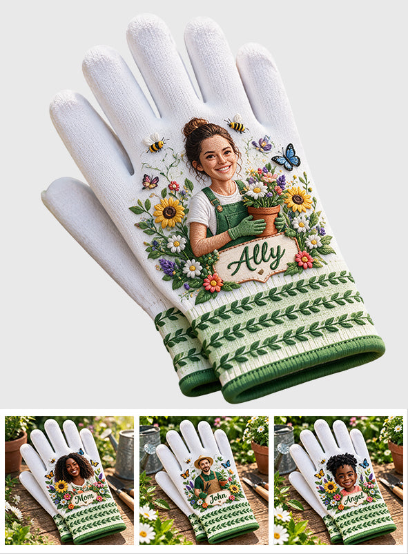 Gardening Lovers, Gift for Gardener - Personalized Gardening Garden Gloves