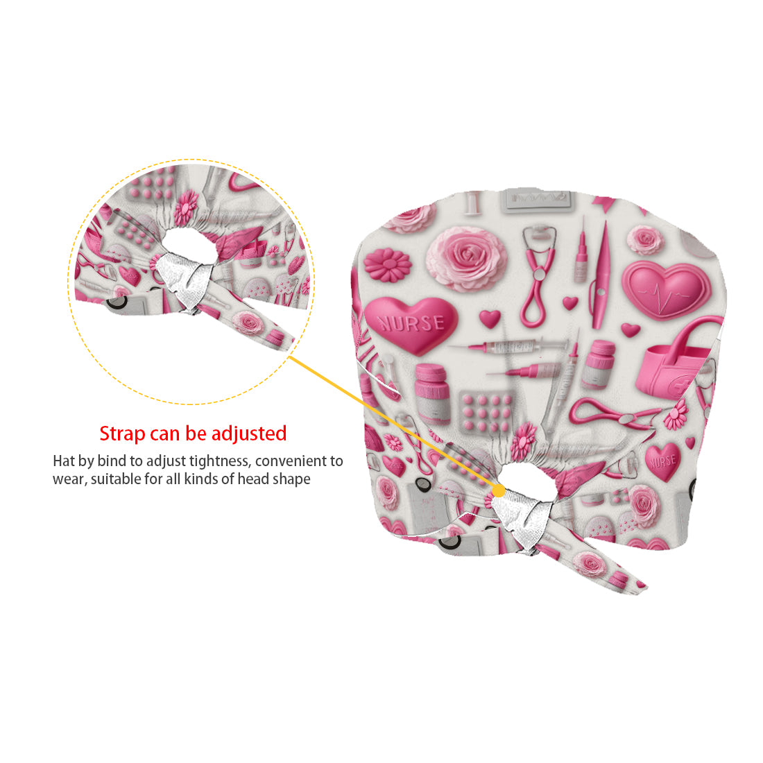 Nurse Life - Personalized Nurse Scrub Cap