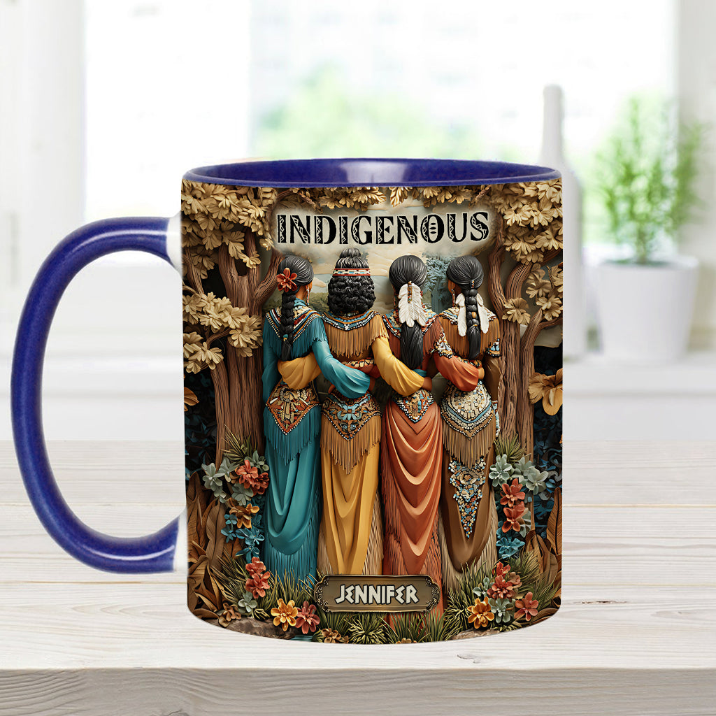Indigenous - Personalized American Indian Accent Mug