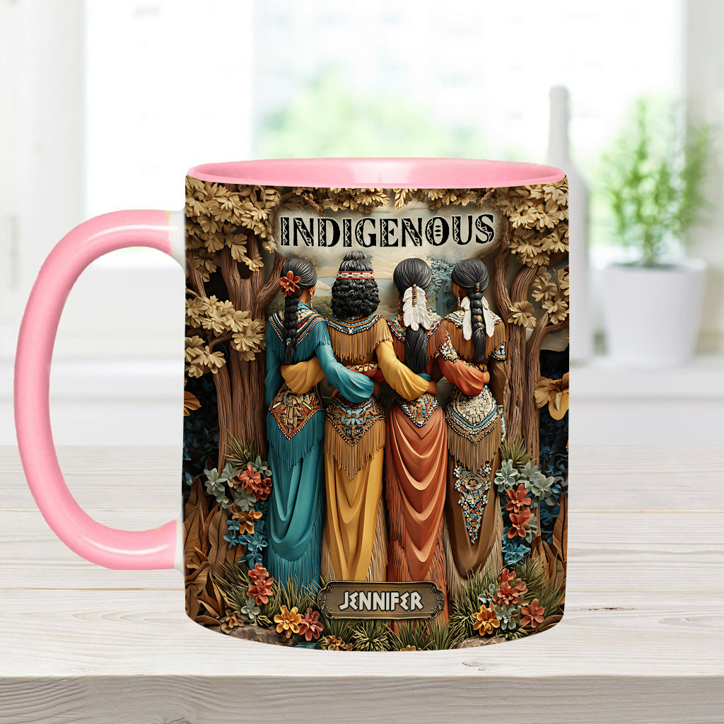 Indigenous - Personalized American Indian Accent Mug
