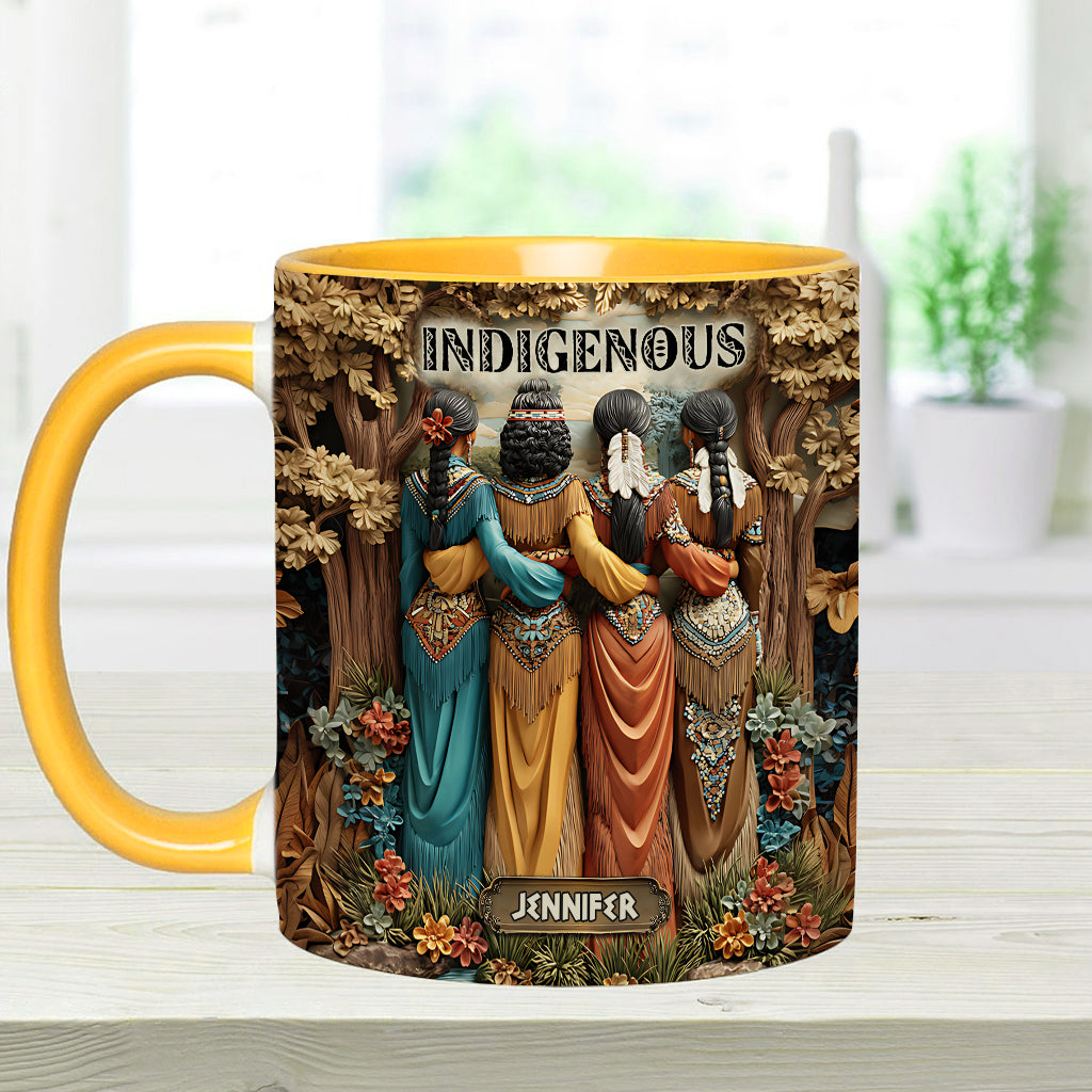 Indigenous - Personalized American Indian Accent Mug